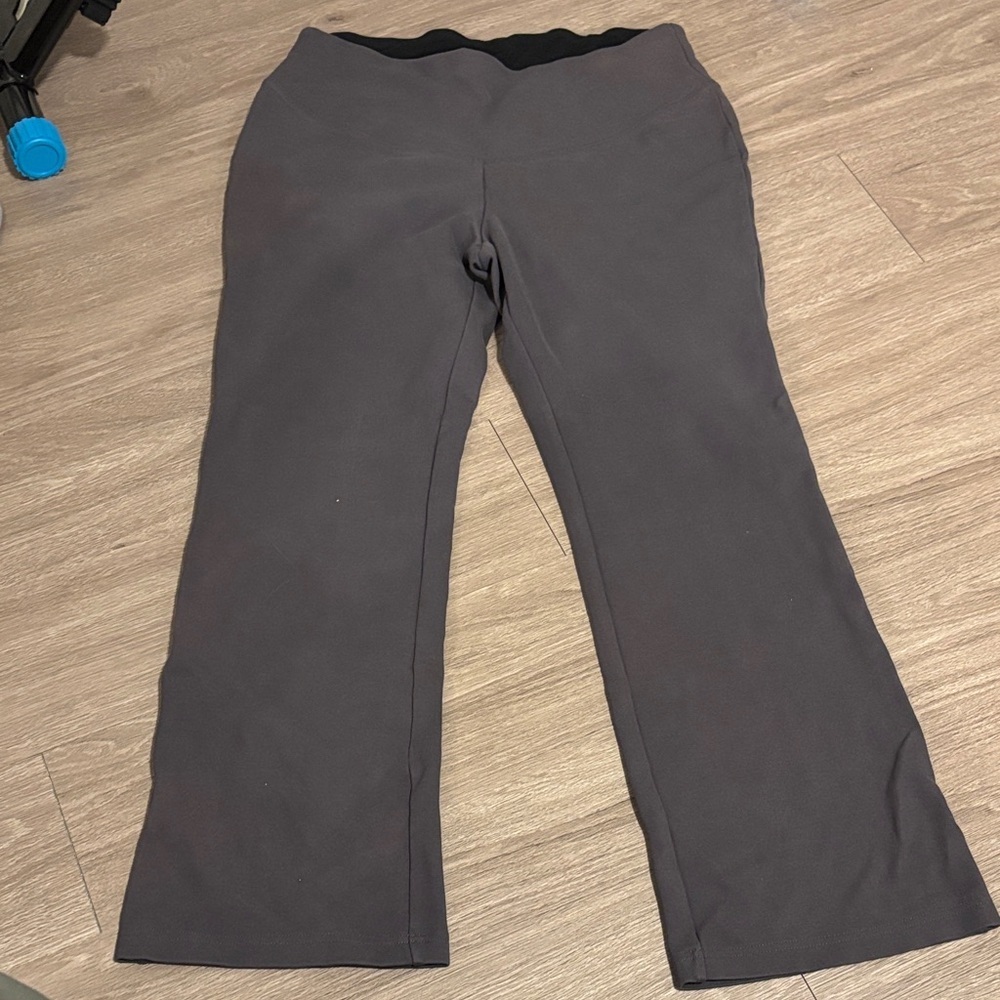 Roaman's Charcoal Activewear Pants